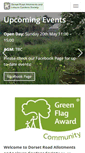 Mobile Screenshot of dorsetroadallotments.org.uk