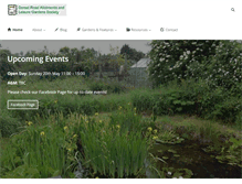 Tablet Screenshot of dorsetroadallotments.org.uk